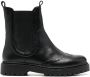 Geox Bleyze leather boots Black - Thumbnail 1