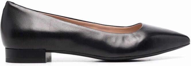 Geox Charyssa pointed ballerina shoes Black