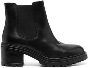 Geox Damiana 70mm block-heel ankle-boots Black
