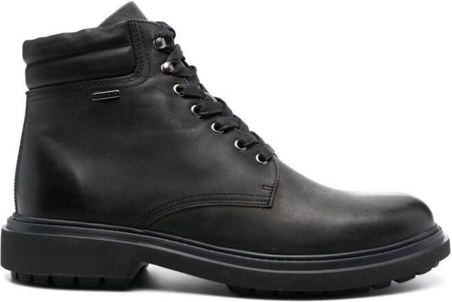 Geox Faloria ABX lace-up ankle boots Black