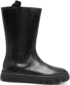 Geox Isotte leather boots Black