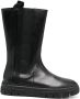Geox Isotte leather boots Black - Thumbnail 1