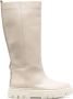 Geox Isotte leather boots Neutrals - Thumbnail 1
