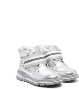 Geox Kids Adelhide AB touch-strap boots Silver