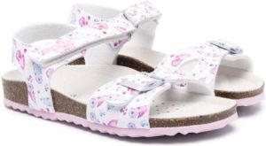 Geox Kids Adriel buckle-strap sandals White