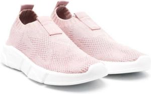 Geox Kids Aril knitted sneakers Pink