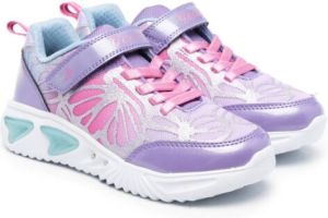 Geox Kids Assister touch-strap sneakers Purple