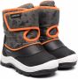 Geox Kids B Flanfil graphic-print ankle boots Black - Thumbnail 1