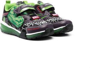 Geox Kids Bayonyc Hulk-motif sneakers Black