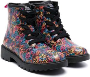 Geox Kids Casey combat boots Black