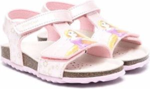 Geox Kids Chalki touch-strap sandals Pink