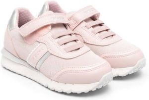 Geox Kids Fastics touch-strap sneakers Pink
