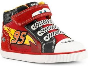 Geox Kids Flame McQueen mid-top sneakers Red