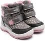 Geox Kids Flanfil ABX polka-dot boots Grey - Thumbnail 1