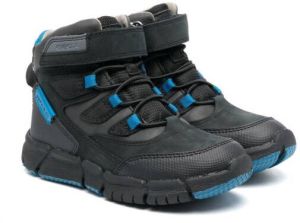 Geox Kids Flexyper ABX touch-strap boots Black