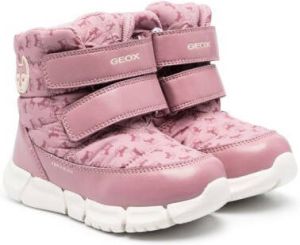 Geox Kids Flexyper ABX waterproof ankle boots Pink