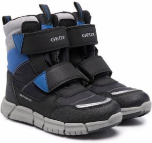Geox Kids Flexyper touch-strap boots Black
