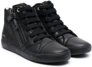 Geox Kids Gisli side-zip boots Black