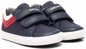 Geox Kids Gisli touch-strap sneakers Blue