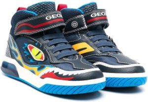 Geox Kids Inek high-top sneakers Blue
