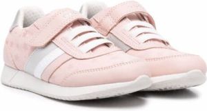 Geox Kids Jensea touch-strap sneakers Pink