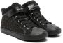 Geox Kids Kalispera star-print sneakers Black - Thumbnail 1