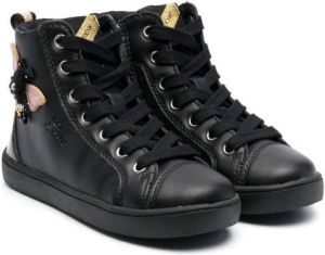 Geox Kids Kathe high-top sneakers Black