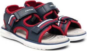Geox Kids Maratea touch-strap sandals Blue