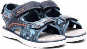 Geox Kids Maratea touch-strap sandals Blue