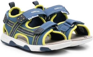 Geox Kids multi touch-strap sandals Blue