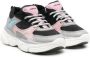 Geox Kids panelled-design low-top sneakers Grey - Thumbnail 1