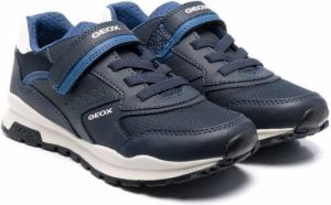 Geox Kids Pavel touch-strap sneakers Blue