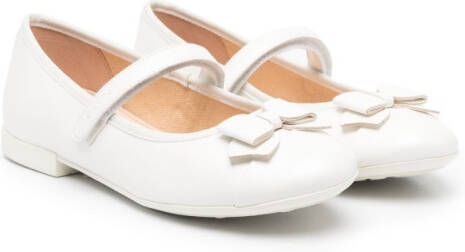 Geox Kids Plie ballerina shoes White