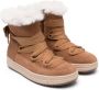 Geox Kids Rebecca suede ankle boots Brown - Thumbnail 1