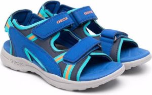 Geox Kids Vaniett touch-strap sandals Blue
