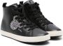 Geox Kids x Disney Kalispera Mickey high-top sneakers Black - Thumbnail 1