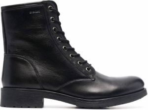 Geox lace-up ankle boots Black