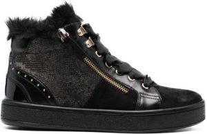 Geox Leelu leather ankle boots Black