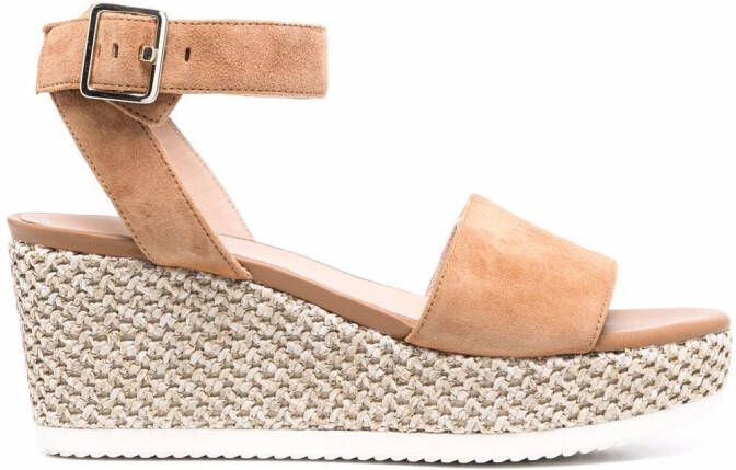 Geox Lipari wedge sandals Neutrals