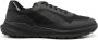 Geox panelled low-top sneakers Black - Thumbnail 1