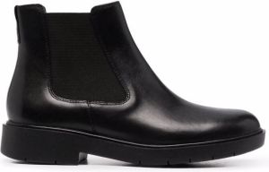 Geox Spherica Model Ec1 leather ankle boots Black