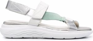 Geox Spherica touch-strap sandals White