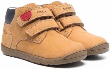 Geox Kids touch-strap sneakers Neutrals