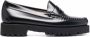 G.H. Bass & Co. glossy leather loafers Black - Thumbnail 1