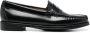G.H. Bass & Co. round-toe leather loafers Black - Thumbnail 1