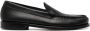 G.H. Bass & Co. round-toe leather oxford shoes Black - Thumbnail 1