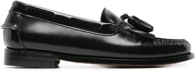 G.H. Bass & Co. Weejuns Esther Kiltie leather loafers Black