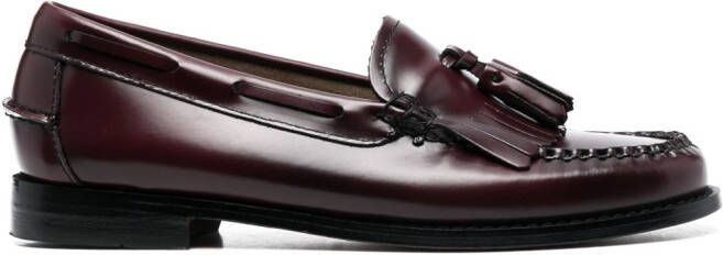 G.H. Bass & Co. Weejuns Esther Kiltie loafers Red