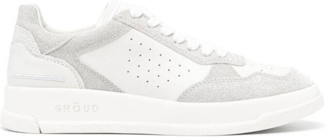 GHŌUD Tweener glitter-detail sneakers White