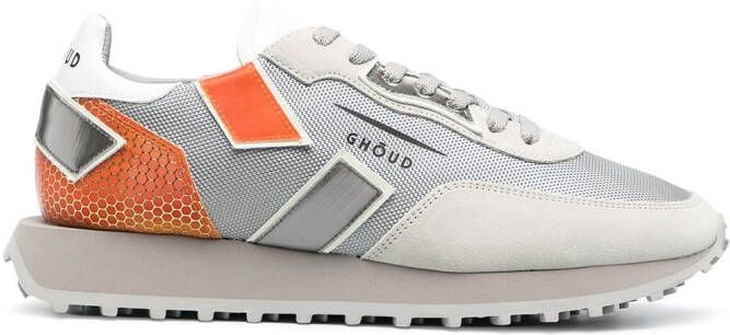GHŌUD colour-block lace-up sneakers Grey